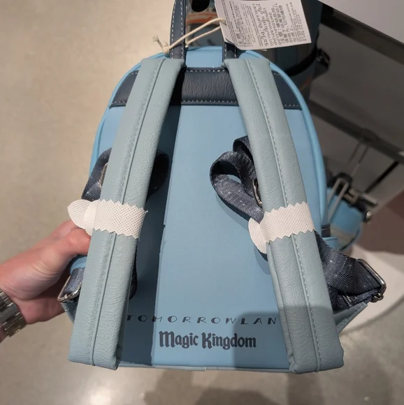 NWT 🌟 Magic Kingdom Loungefly Disney Parks Mini Backpack Tomorrowland - Picture 3 of 5